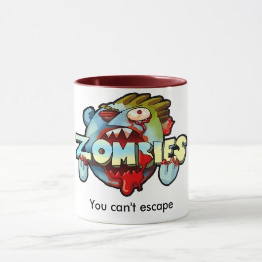 Zombie-Tasse Tasse (Zentrum)