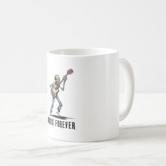 Zombie-Tasse und Cups Kaffeetasse (VorderseiteRechts)