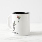 Zombie-Tasse und Cups Zweifarbige Tasse (Vorderseite Links)