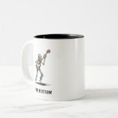 Zombie-Tasse und Cups Zweifarbige Tasse (Vorderseite Links)