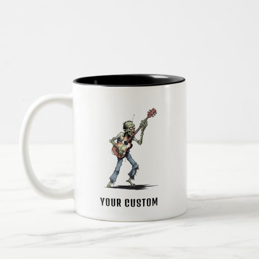 Zombie-Tasse und Cups Zweifarbige Tasse (Links)
