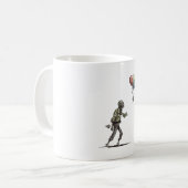 Zombie-Tassen Kaffeetasse (Vorderseite Links)