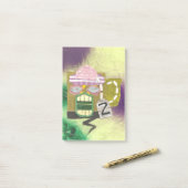 Zombie-Tassen-Post-Itanmerkungen Post-it Klebezettel (Auf Schreibtisch)