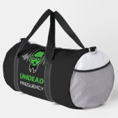 Zombie-Techno-Rave Duffle Bag (Rechte Ecke)