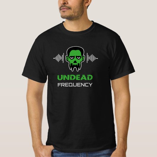 Zombie-Techno-Rave T-Shirt (Vorderseite)