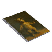 Zombie Teddy Bar Note book Notizblock (Rechte Seite)