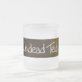 Zombie Teddy Bear Mattierte Tasse (Mittel)