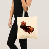 Zombie Tote Bag Halloween Gory Beängstigend Zombie Tragetasche (Vorderseite (Produkt))