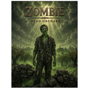 Zombie Tote Obstplantage Dark Cinema Postkarte