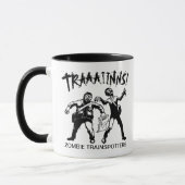 Zombie Trainspotters Tasse (Links)