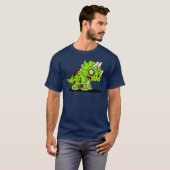 Zombie Triceratops T-Shirt (Vorne ganz)