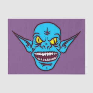 Zombie-Troll-Dämonenpapier Seidenpapier