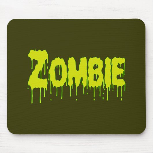 Zombie-Tropfen Mousepad (Vorne)