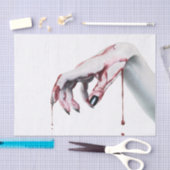 Zombie Tropfen vampire Go Seidenpapier (Handwerk)