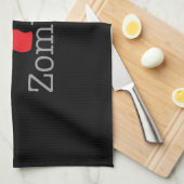 Zombie-Tuch Küchentuch (Viertel Falte)