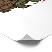Zombie Turtle Candy Crawl - Gruseliger langsamer H Poster (Ecke)