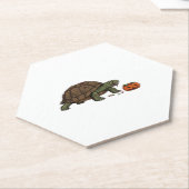 Zombie Turtle Candy Crawl - Spooky Slow Halloween Untersetzer (angewinkelt)