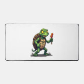 Zombie Turtle Schreibtischunterlage (Vorderseite)