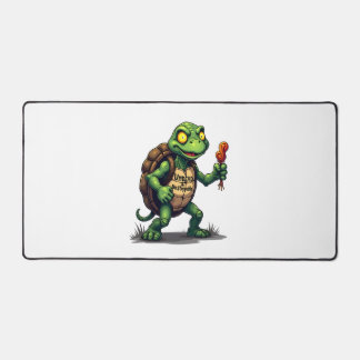 Zombie Turtle Schreibtischunterlage