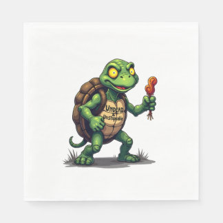 Zombie Turtle Serviette
