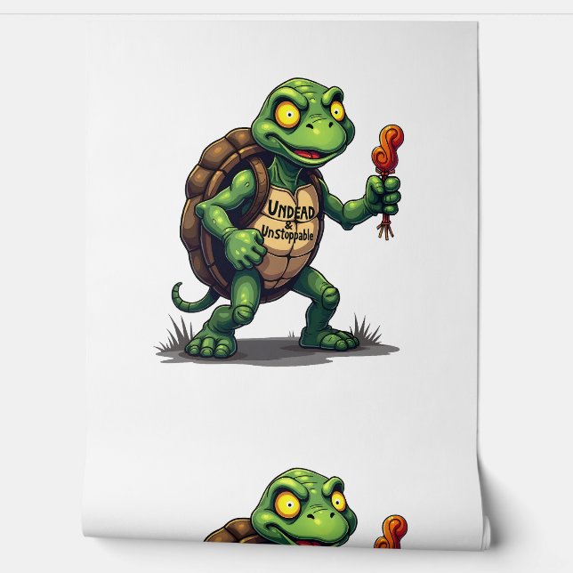 Zombie Turtle Tapete (Abrollen)
