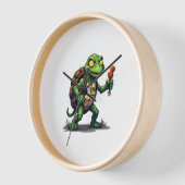 Zombie Turtle Uhr (Winkel)