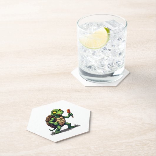 Zombie Turtle Untersetzer (Vor Ort)