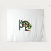 Zombie Turtle Wandteppich (Vorderseite (Horizontal))