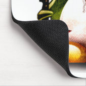 Zombie Tux (Linux Tux) Mousepad (Ecke)