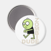 Zombie Typ Magnet (Vorderseite/Rückseite)
