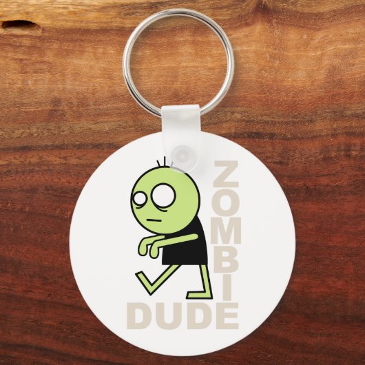 Zombie Typ Schlüsselanhänger (Vorderseite)