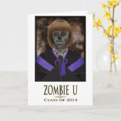 Zombie U-Klasse 2014 Karte (Gelbe Blume)