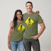 Zombie-Überfahrt T-Shirt (Unisex)