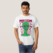 Zombie-Überflutet (Sumpf-Gas-Grün) T-Shirt (Vorne ganz)