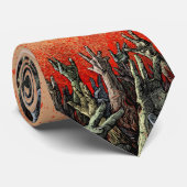 Zombie übergibt Krawatte (Gerollt)