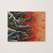 Zombie übergibt Puzzlespiel Puzzle (Horizontal)
