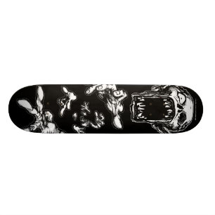 Zombie übergibt Skateboard