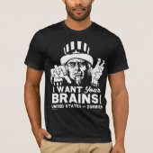 Zombie-Uncle Sam Shirt (Vorderseite)