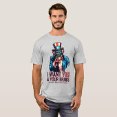 Zombie Uncle Sam T-Shirt (Vorne ganz)