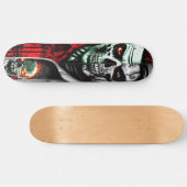Zombie und Skull Skateboard (Horizontal)