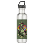 Zombie unicorn edelstahlflasche (Vorderseite)