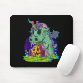 Zombie Unicorn Halloween Kostüm Ghost-Mummy Mousepad (Mit Mouse)