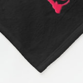 Zombie Unicorn I Liebe Brainbows Punk Gothic Goth  Fleecedecke (Ecke)