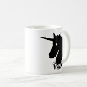 Zombie Unicorn Kaffeetasse (VorderseiteRechts)
