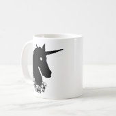 Zombie Unicorn Kaffeetasse (Vorderseite Links)
