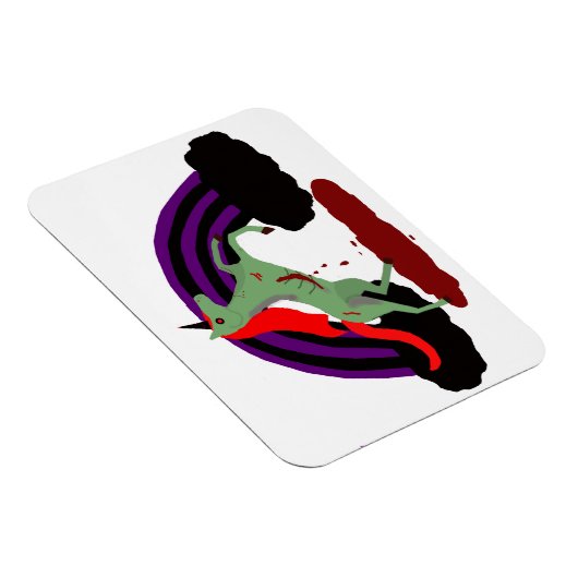 Zombie Unicorn Magnet (Rechte Seite)