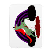 Zombie Unicorn Magnet (Vertikal)
