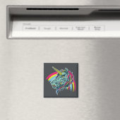 Zombie Unicorn Magnet (In Situ (Geschirrspüler))