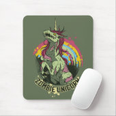 Zombie unicorn mousepad (Mit Mouse)