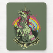 Zombie unicorn mousepad (Vorne)